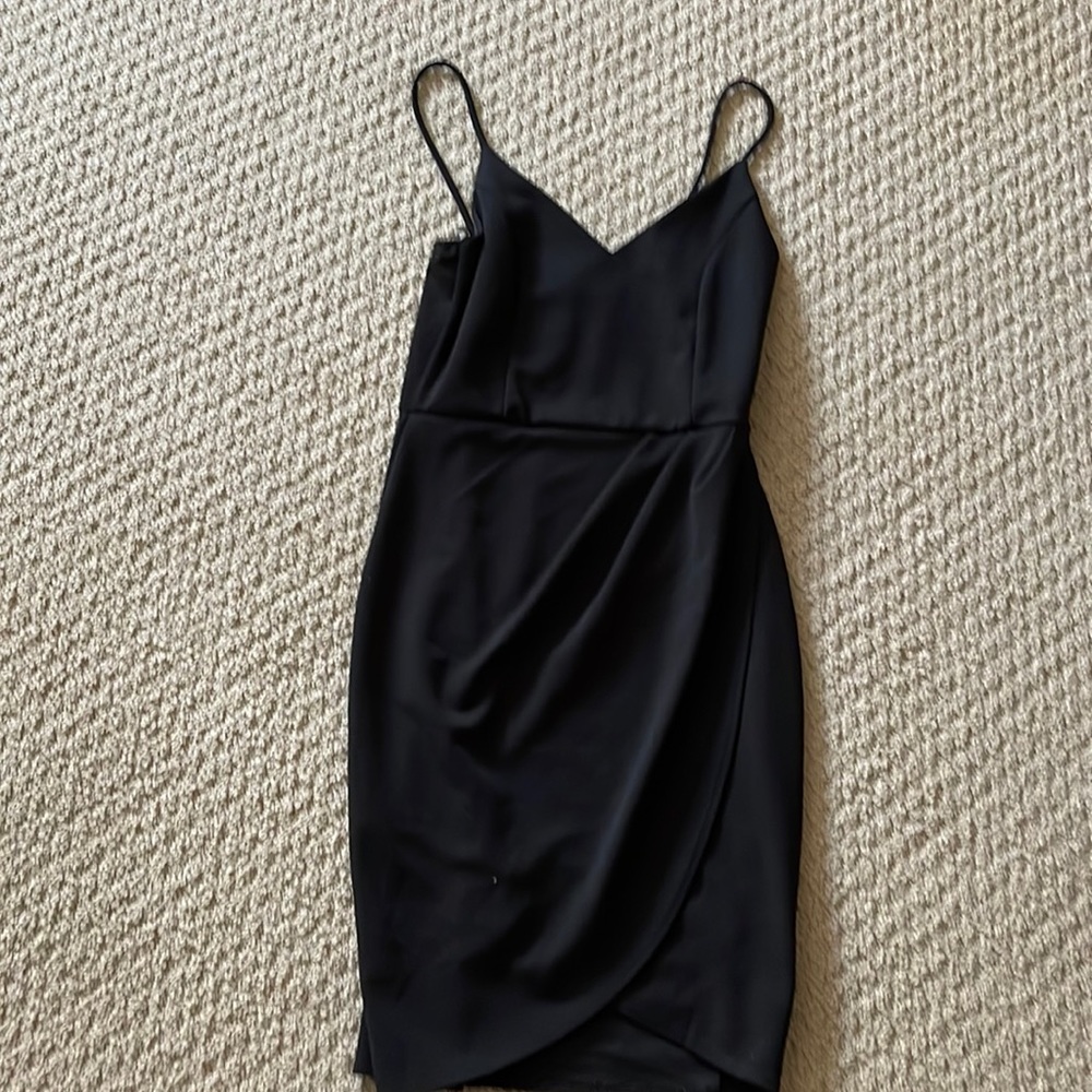 Lulu black cocktail dress.